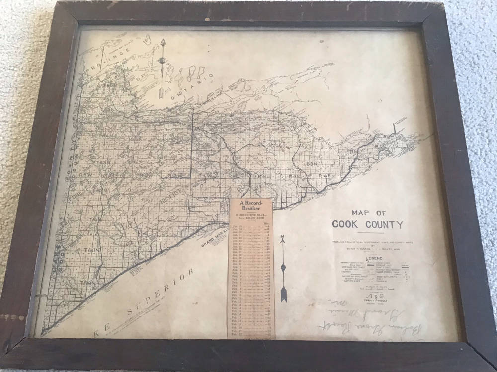 1936 Cook County Map