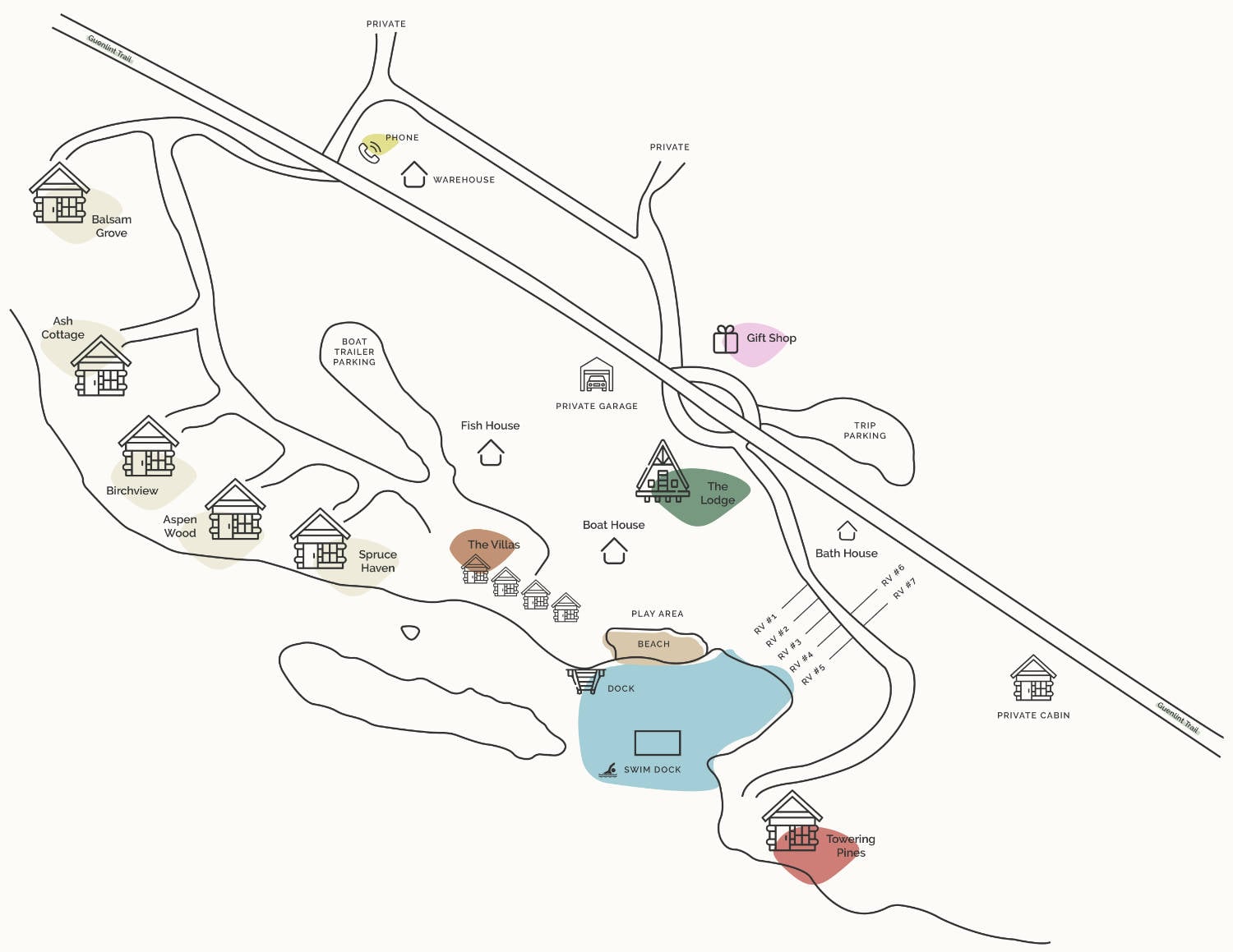 Gunflint-Trail-Lodging-and-Camping-NorWester-Lodge-Map